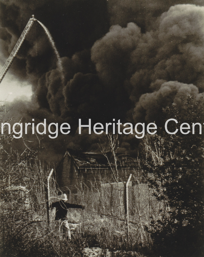 487A - Longridge Fire Brigade - Fire At Arnitz Belting in Shay Lane - 1984